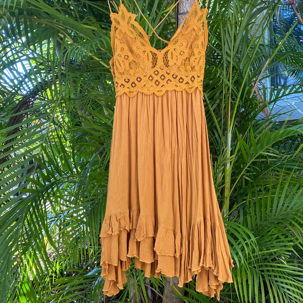 FP One Adella Slip - Mustard Yellow